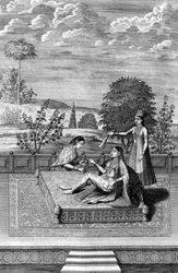 Mumtaz Mahal, die Frau von Shah Jahan, Illustration aus 